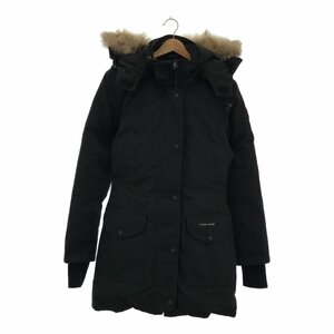 CANADA GOOSE カナダグース 【lay3469M】 TRILLIUM PARKA 6550LA ダウンコート アウター 厚手 BLK ブラック レディース ロゴ 並行輸入 MR