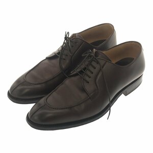 S.T. Dupont エス・テー・デュポン 【men3467M】 Uチップ ビジネスシューズ メンズ レザー 7 25.5cm 革 皮 ブラウン MO