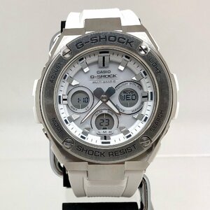 中古 G-SHOCK ジーショック CASIO カシオ 腕時計 GST-W310-7A G-STEEL Gスチール アナデジ 電波ソーラー ホワイト 【IT2T5E4OYL2E】