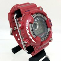 中古 G-SHOCK ジーショック CASIO カシオ 腕時計 DW-8201GF-4 フロッグマン FROGMAN デジタル クォーツ レッド 【ITGUVJ2VH3F0】_画像2