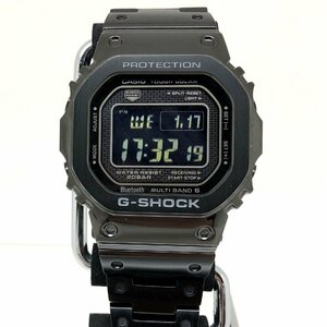 極美品 G-SHOCK ジーショック CASIO カシオ 腕時計 GMW-B5000GD-1 電波ソーラー ブラック ステンレススチール 【ITQVRUGGJMXW】