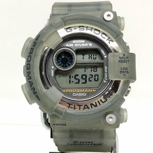 美品 G-SHOCK ジーショック CASIO カシオ 腕時計 DW-8200MS-8T フロッグマン FROGMAN メンインスモーク グレー 【IT8B1ZCB73K2】