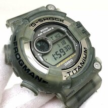 美品 G-SHOCK ジーショック CASIO カシオ 腕時計 DW-8200MS-8T フロッグマン FROGMAN メンインスモーク グレー 【IT8B1ZCB73K2】_画像3