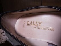 ●スイス製●BALLYバリー●MATHEWスリッポン黒US9.5W●27.5cmローファー_画像7