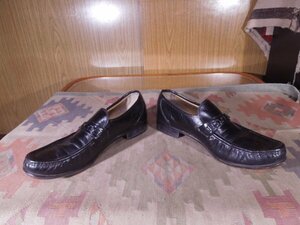 ■NUNN BUSH■ローファー黒US10.5M■28.5cmスリッポン