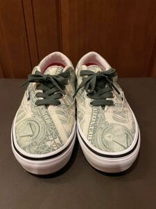 Supreme ×Vans Dollar Era Green 25.5cm シュプリーム バンズ スニーカー 