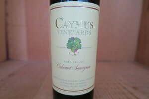 wineluvs/1997年☆★ケイマス・CAYMUS VINEYARDS・ヴィンヤーズ・カベルネ・ソーヴィニョン・ナパヴァレー☆★!!D2-6