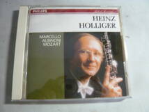 CD「マルチェッロ、モーツァルト：オーボエ協奏曲／ホリガー」中古_画像1