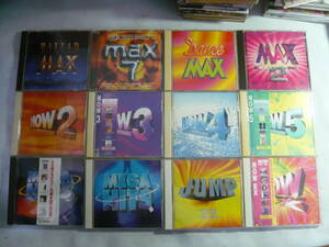 ユ）CD12枚セット■バラードMAX/MAX7/ダンスMAX/MAX2・3・4・5/MEGA HITS/MEGA HITS3/JUMP/NOW EX　中古