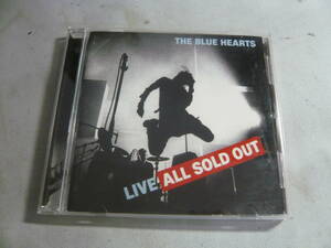 CD☆THE BLUE HEARTS/LIVE ALL SOLD OUT☆中古