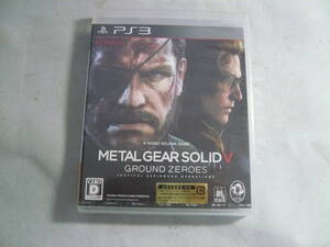 PS３ソフト[METAL GEAR SOLID V：GROUND ZEROES]未開封