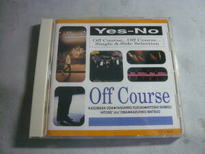 CD☆Off Course/Yes-No Single A-side Selection☆中古　5