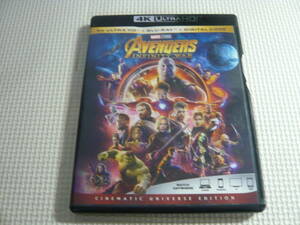 海外版ブルーレイ+4KULTRA HD《Avengers: Infinity War》中古