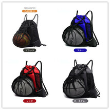 バスケットボールバッグ バスケ リュック サッカーボールバッグ ボールケース 軽量 便利 多機能 大容量 スポーツバッグ メッシュ袋 _画像10