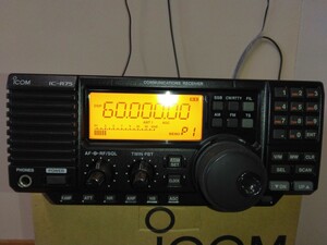 ICOM　IC-R75 美品　オプション多数