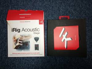 IK MULTIMEDIA ( アイケーマルチメディア ) / iRig Acoustic Stage アコギ用マイク&プリアンプ