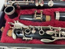 E06　YAMAHA　ヤマハ　ESTABLISHED IN 1887 JAPAN　クラリネット　252　動作未確認　ハードケース付き　管楽器　吹奏楽_画像7