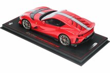 BBR P18207B1V 1/18 Ferrari 812 Competizione Rosso Corsa フェラーリレッド フェラーリ 812コンペティツィオーネ アクリルケース付き_画像3