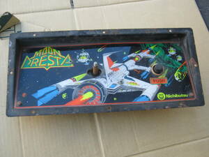  moon Cresta control panel 2P side only MOON CRESTA day genuine article production Nichibutsu