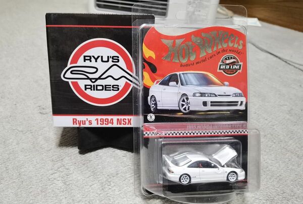 hotwheels RED LINE CLUB HONDA NSX INTEGRA 2台セット