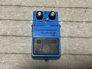 ★BOSS CS-1 Compression Sustainer エフェクター コンプレッション サスティナー 1980年製 銀ネジ★