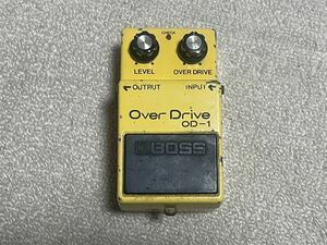 BOSS OD-1 Over Drive エフェクター オーバードライブ 1981年製★