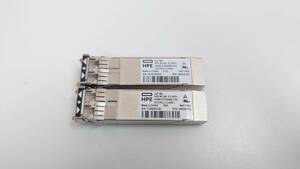 【2個セット】HPE 日本ヒューレットパッカード AJ718A SFP+ トランシーバモジュール 8Gb 動作品