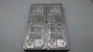 HGST HUS726040ALS210 4TB 7200rpm SAS 3.5inch 4個セット 動作品