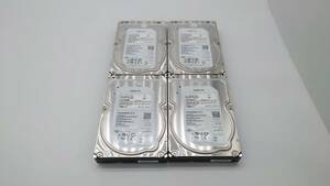 【4個セット】SEAGATE Constellation ES.3 ST4000NM0023 4TB SAS600 7200rpm 4個セット 動作品