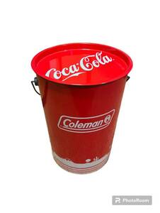 コカコーラ コールマン ペール缶 Coleman ノベルティ 非売品