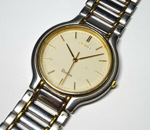 緑屋Re■ SEIKO セイコー　DOLCE ドルチェ　メンズ腕時計　7741-6050　クォーツ　現状動作品　　/f/kc2/1-348/29-9#60