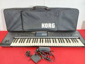 12311-05★コルグ/KORG シンセサイザー KROME-61 電子ピアノ 61鍵 専用ソフトケース ペダル・スイッチセット★