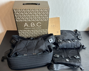 12200-00★A.B.C AIRBUGGY BABY CARRIER 抱っこ紐 説明書付き★