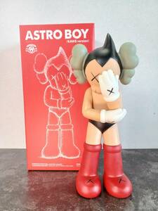 11966-00★美品★OriginalFake KAWS version オリジナルフェイク 鉄腕アトム 連載60周年記念 ASTRO BOY/アストロボーイ フィギュア鑑定済★