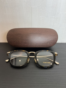 12365-00★トムフォード/TOM FORD メガネ TF5496 052 47□23 145 2-1.8 眼鏡 べっ甲 ゴールド★