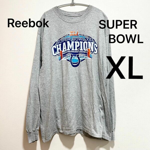 Reebok リーボック　 長袖Tシャツ NFL アメフト XL