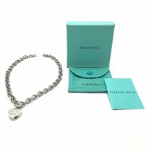 訳あり Tiffany&Co. ティファニー リターントゥ ハートロック ネックレス 44.4ｇ 約41cm_画像8