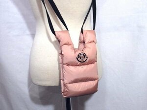 ◆超美品◆MONCLER モンクレール*LEGERE*ロゴワッペン*クロスボディ*ショルダーバッグ*グースダウン90/フェザー10*レジュール*国内正規品