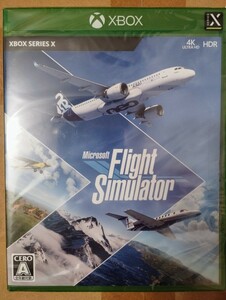 新品未開封 XBOX SERIES X Microsoft Flight Simulator フライトシュミレーター マイクロソフト