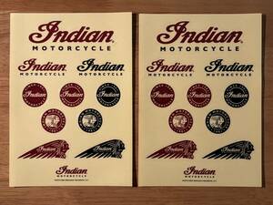 インディアンモーターサイクル ステッカー ２枚組 IndianMotorcycle