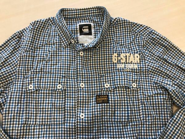 G-STAR RAW 長袖 チェックシャツ　M