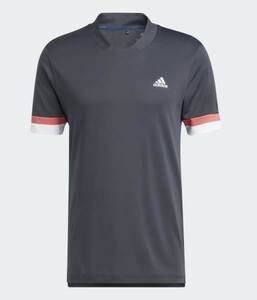  обычная цена 8,990 иен Adidas Golf рубашка HEAT.RDY цвет блок HI4752 XT466 серый мужской O