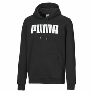 [ мужской S степень ] новый товар Puma обратная сторона ворсистый осень-зима предназначенный тянуть over тренировочный жакет 854756 чёрный мужской XS(US)