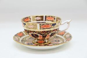 ロイヤルクラウンダービー ROYAL CROWN DERBY オールドイマリ　カップ&ソーサー 伊万里　アンティーク