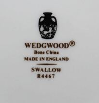 ウェッジウッド WEDGWOOスワロー SWALLOW ティーポット クリーマー シュガーポット 3点セット_画像10