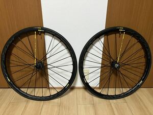 MAVIC キシリウムプロUST ディスクホイールセット　シマノフリー11s チューブレス　