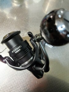 ★シマノ★《20エクスセンスBB 4000MHG》 ウルクスミッドエアー35V改　SHIMANO EXSENCE BB 実釣未使用 綺麗です！