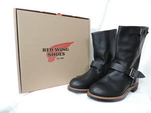 【FS品・未使用】REDWING レッドウィング　エンジニア　ブラックハーネス　コルクソール　2990　7.5in D　公式サイトより購入