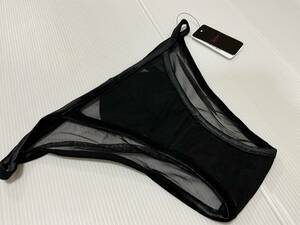 R52／新品／Ravijour ラヴィジュール　単品ショーツ／M／ブラック／R813920