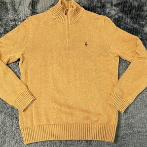 POLO RALPH LAUREN ハーフジップ　セーター　USサイズXS ブラウン